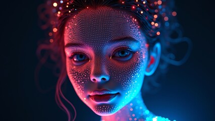 Facial images of tech savvy individuals