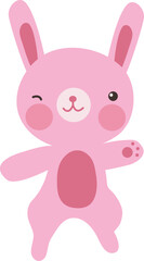 귀여운동물_춤추는토끼 © minjin