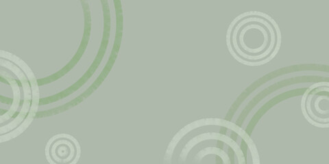 Fototapeta premium abstract green background with green circles