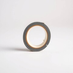 Grey Adhesive Tape Roll: Minimalist Product Shot
