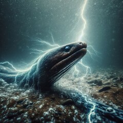 Electric Eel ready to discharge