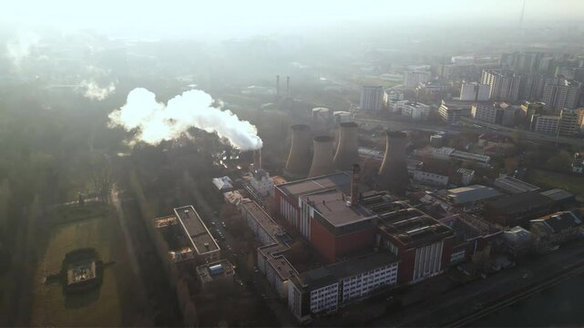 Grozavesti power plant in Bucharest, Romania