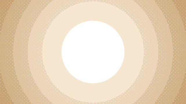 5秒に1回弾む、シンプルな円のループアニメーション