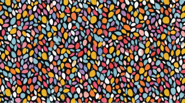 Abstract colorful confetti pattern - Powered by Adobe