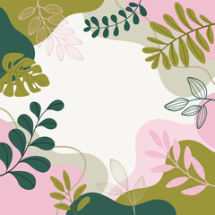 Design banner frame background .Colorful poster background.