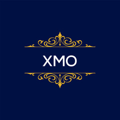 XMO Letter Initial Logo Design Template Vector Illustration