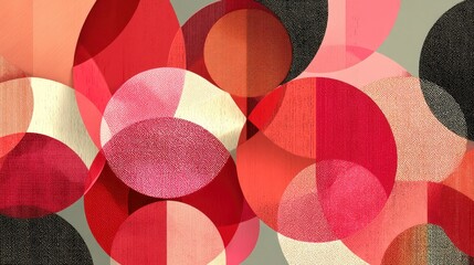 Abstract circle pattern background