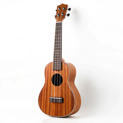 Fototapeta premium Ukulele string set on white background