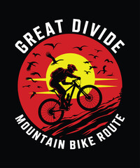 Great Divide MTB Route T-Shirt