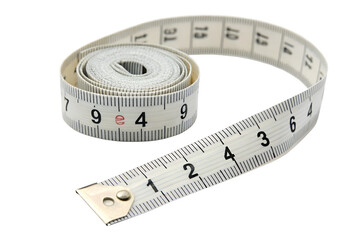measuring tape isolated on white background