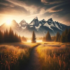 Unseen Paths of the Tetons