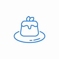 dessert sweet treat icon sign vector