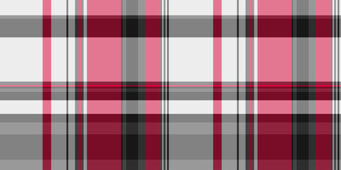 Stylish pink, grey, and black plaid pattern.  Perfect for textile designs, website backgrounds, or fashion projects.