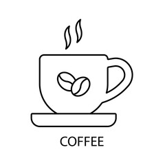 coffee icons  symbol vector elements for infographic web