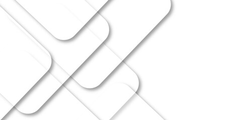 Abstract retro pattern seamless light white geometric square and line vector background. White and gray geometric square technology seamless white banner concept for business and presentation purpose