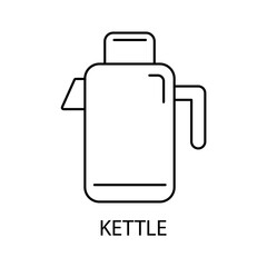 kettle icons  symbol vector elements for infographic web