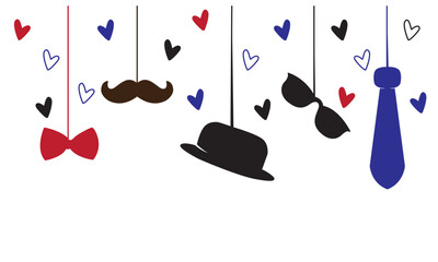 Happy Father's Day, Illustration vector