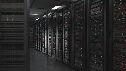 Server Room Hosting with Data Storage and Network Infrastructure