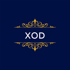 XOD Letter Initial Logo Design Template Vector Illustration