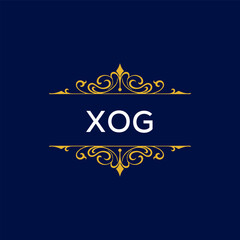 XOG Letter Initial Logo Design Template Vector Illustration