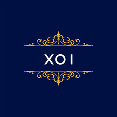 XOI Letter Initial Logo Design Template Vector Illustration