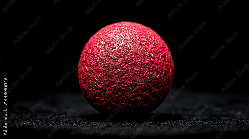 Poster closeup red textured sphere dark background abstract image photography art ball macro color style ob