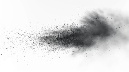  "Ethereal Illusions Unveiled: Dynamic Effects of Particle Light on a White Background - Transforming Simplicity into Mesmerizing Visual Spectacles"