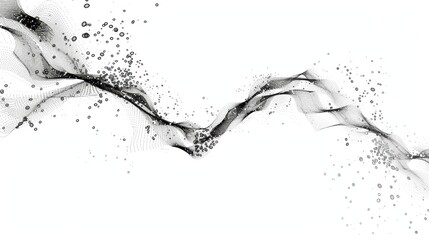  "Ethereal Illusions Unveiled: Dynamic Effects of Particle Light on a White Background - Transforming Simplicity into Mesmerizing Visual Spectacles"