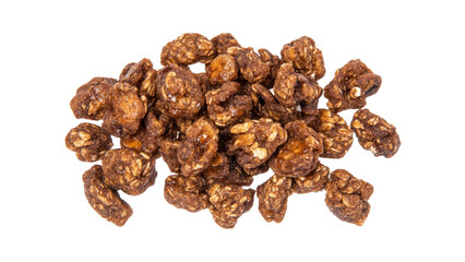 Delicious Chocolate Oatmeal Granola Clusters - Top View