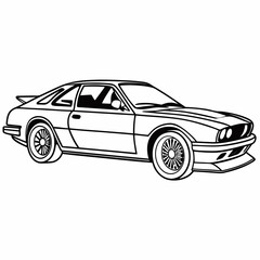 Fototapeta premium car vector illustration