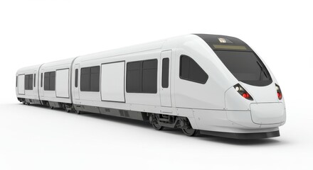Naklejka premium Train Mockup Promotion