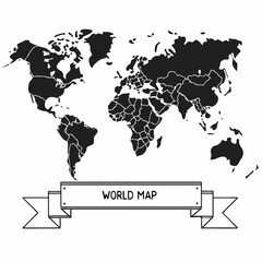 world map vector