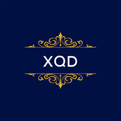 XQD Letter Initial Logo Design Template Vector Illustration