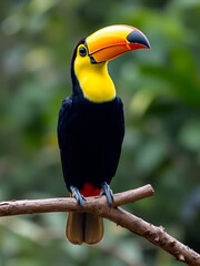 Obraz premium Channel-billed toucan