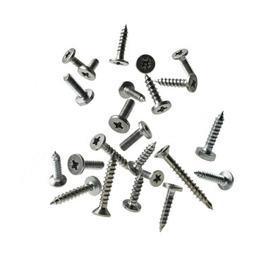 silver screw assortment set
