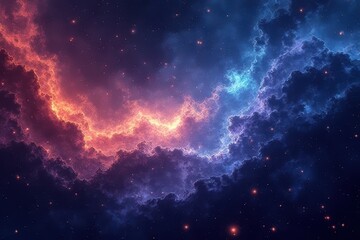 Obraz premium Uncharted Galactic Resonance