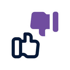 Obraz premium feedback duotone icon. Sleek and modern vector icon for websites, mobile apps, marketing materials, and corporate design. Fully scalable and ready to use.