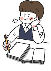 공부하는학생
