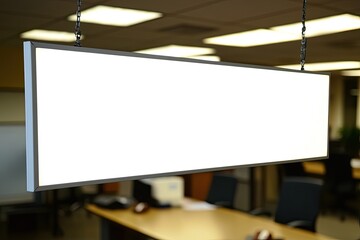 Fototapeta premium Blank office sign