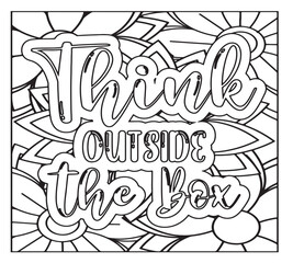 Motivational Quotes Coloring Pages For KDP