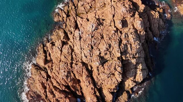 Precious aerial views of Tossa de Mar, Girona