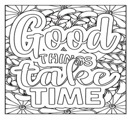 Motivational Quotes Coloring Pages For KDP