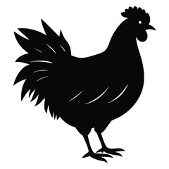 Chicken Silhouette Hen Adobe Illustrator Artwork