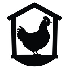 Chicken Silhouette Hen Adobe Illustrator Artwork