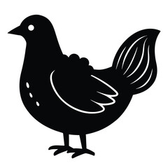 Chicken Silhouette Hen Adobe Illustrator Artwork