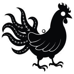 Chicken Silhouette Hen Adobe Illustrator Artwork