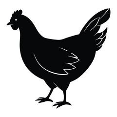 Chicken Silhouette Hen Adobe Illustrator Artwork