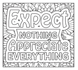 Motivational Quotes Coloring Pages For KDP