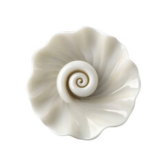 Elegant Porcelain Shell Dish Nautical Decor, Coastal Style, Home Decor