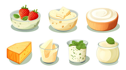 High-Quality Dairy Products Including Milk, Cheese, Yogurt, and Ice Cream for Food Industry Professionals